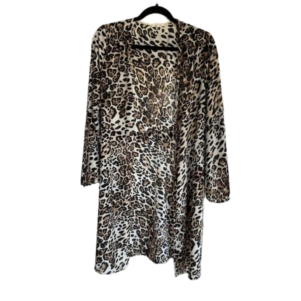 Pleione Cheetah Print Duster
